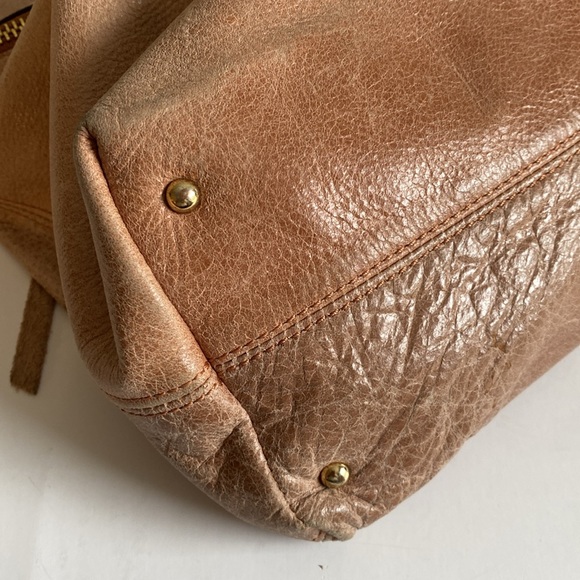 Aimee Kestenberg Distressed Leather Hobo Shoulder Bag - Picture 9 of 11